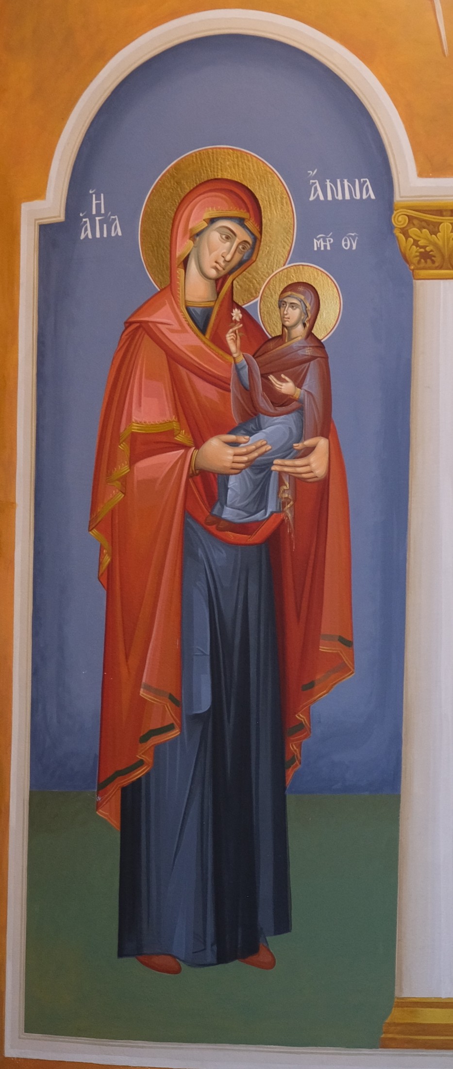 Icon of Anna, mother of the Theotokos