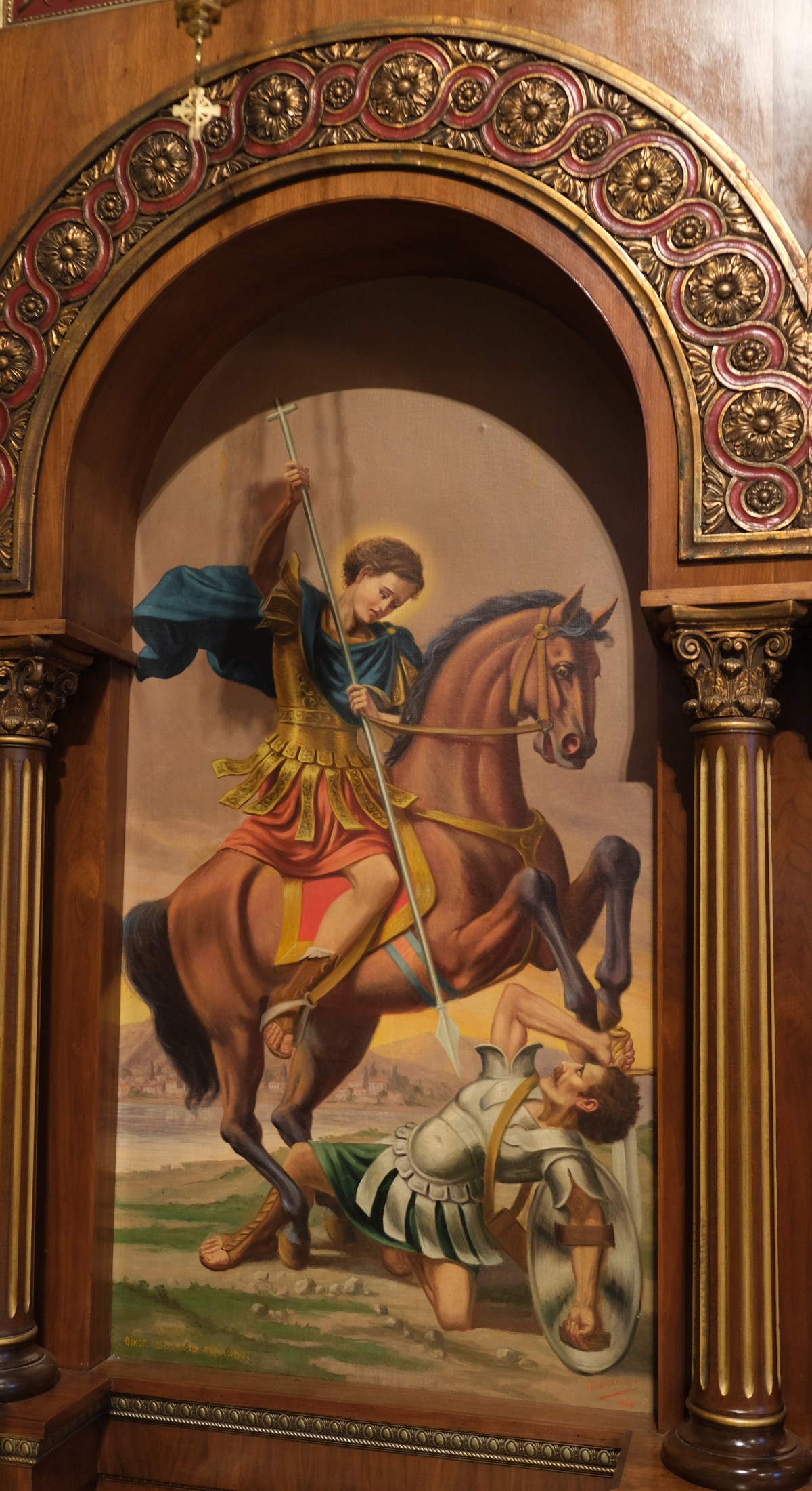 Icon of George the Great Martyr and Triumphant