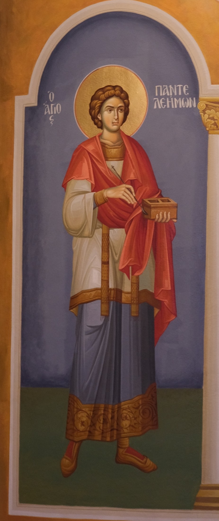 Icon of Panteleimon the Great Martyr Healer